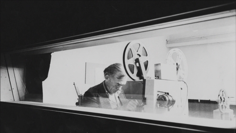 Behind the scenes photo